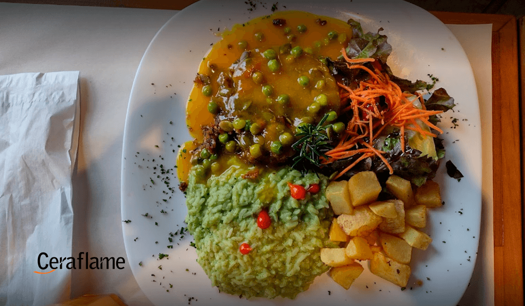 Conheça os principais restaurantes veganos pelo Brasil - a imagem contém um prato de comida vegana