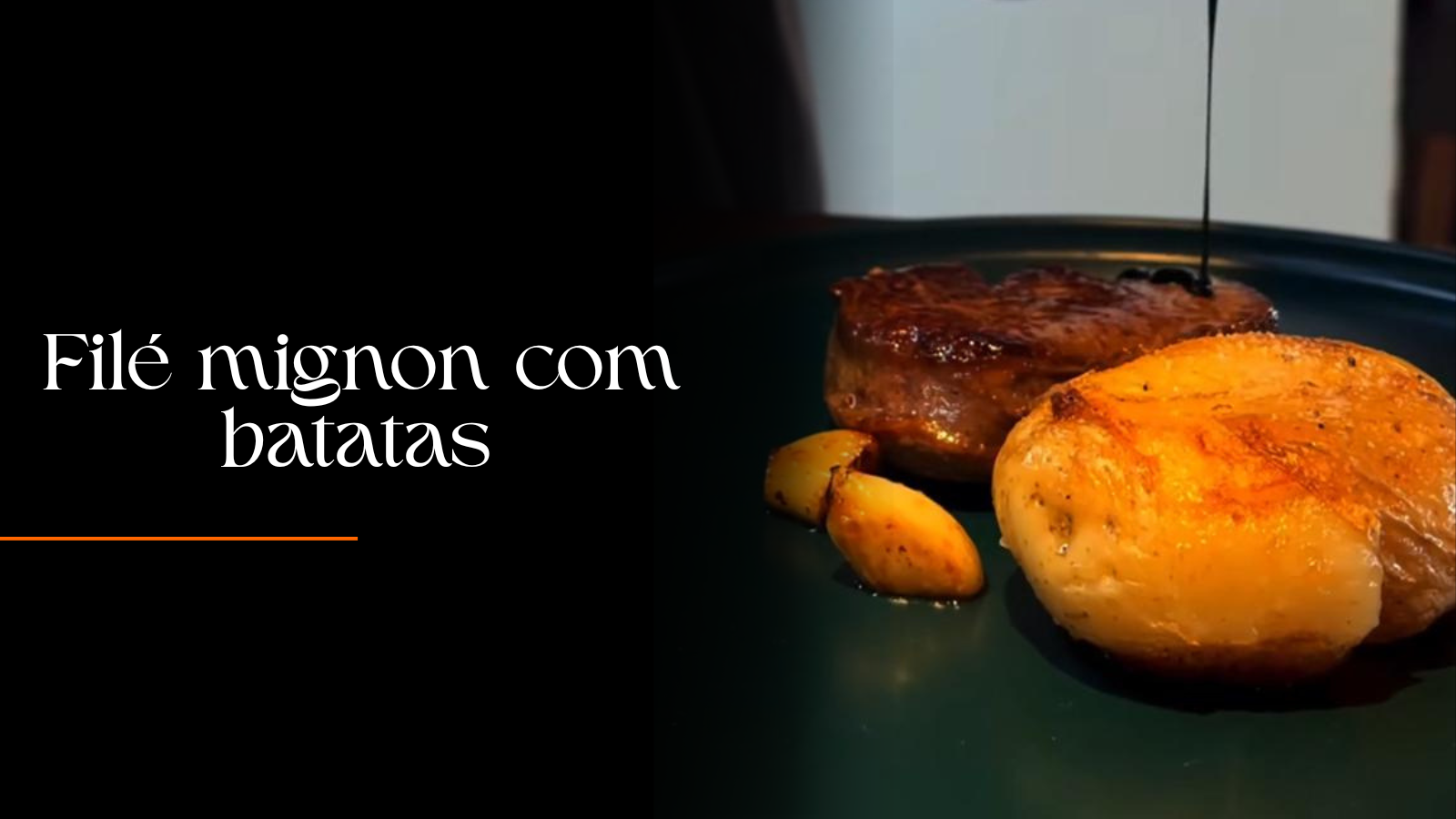 Quer um prato fácil que parece de restaurante? Esse mignon com batatas ao murro é prático, saboroso e perfeito para momentos especiais!