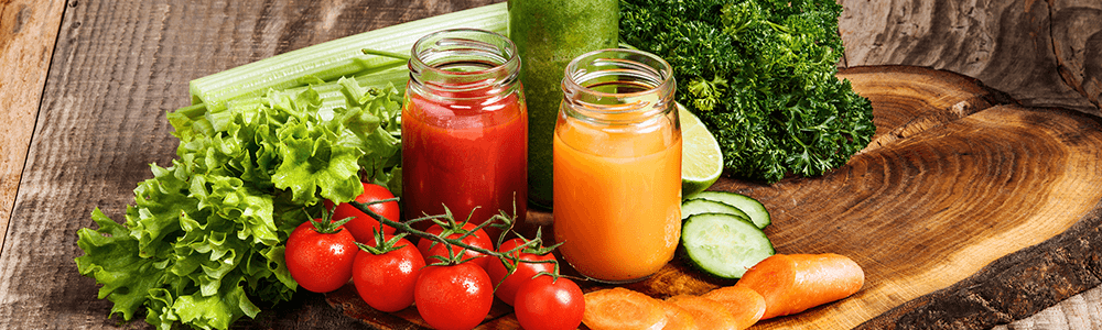 Hábitos alimentares - Fazer sucos com legumes