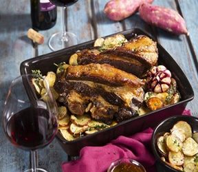 Receita: Costela com batata doce