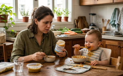 Introdução alimentar. Como metais pesados e microplásticos colocam em risco a saúde do seu bebê e o que fazer